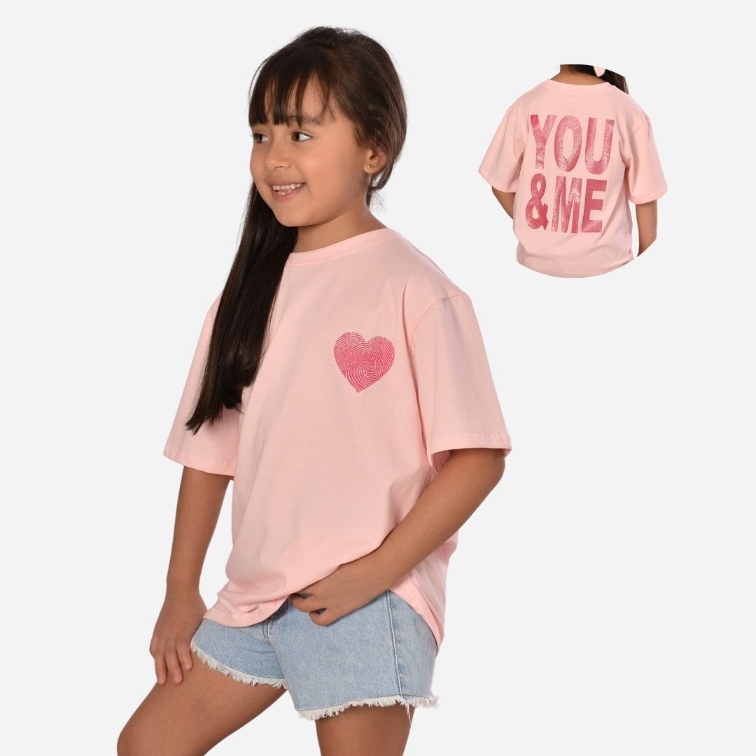 Camiseta Oversized de Niña Ref.270404-008