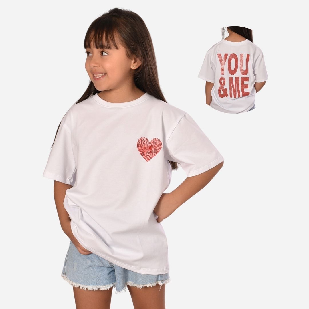 Camiseta Oversized de Niña Ref.270404-008