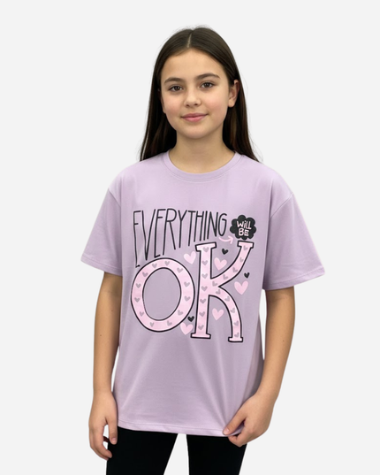 Camiseta Oversized De Niña Ref. 270404-013