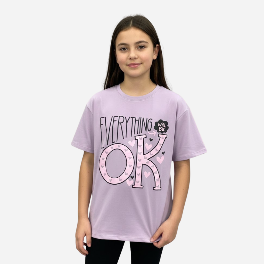 Camiseta Oversized De Niña Ref. 270404-013