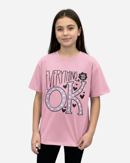 Camiseta Oversized De Niña Ref. 270404-013