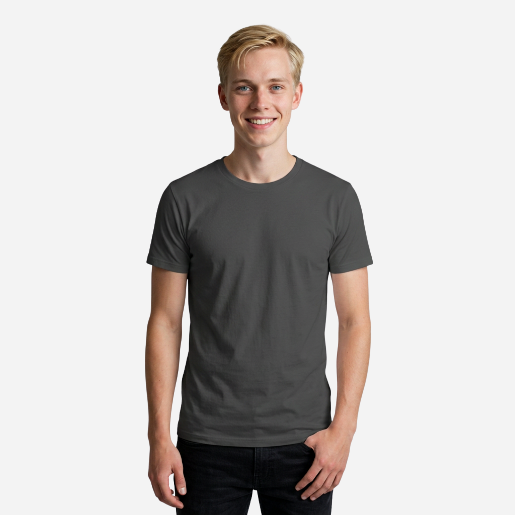 Camiseta Basica Slim Fit en Tela Fría Ref. 70141