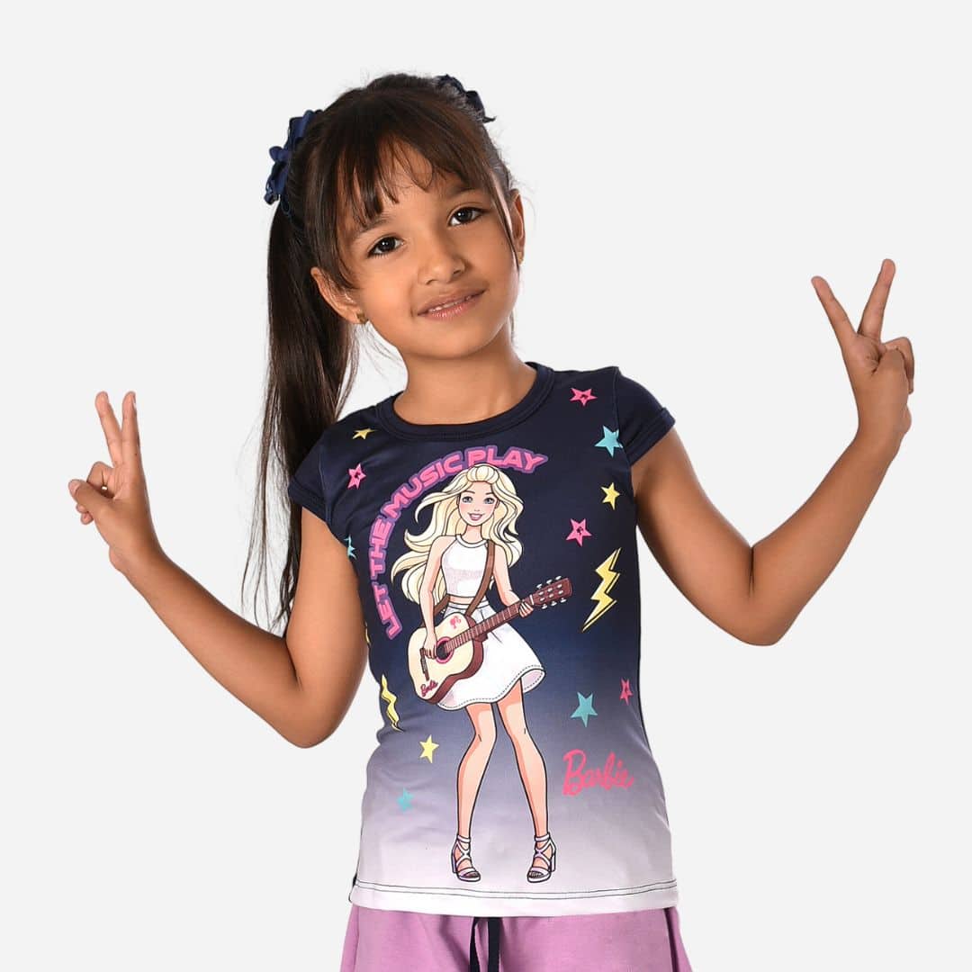 Blusa de Niña Marca Barbie Ref. 33061