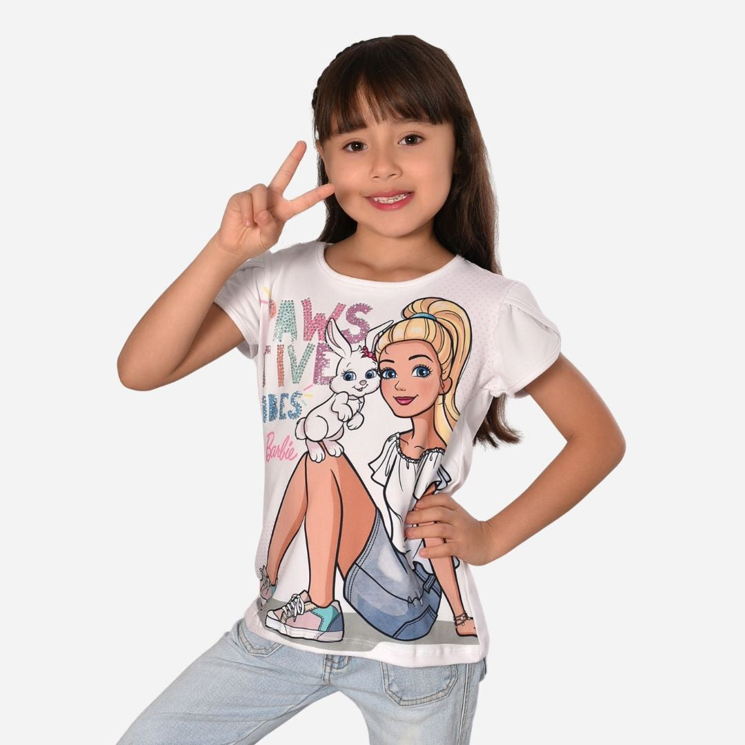 Blusa de Niña Marca Barbie Ref. 33064