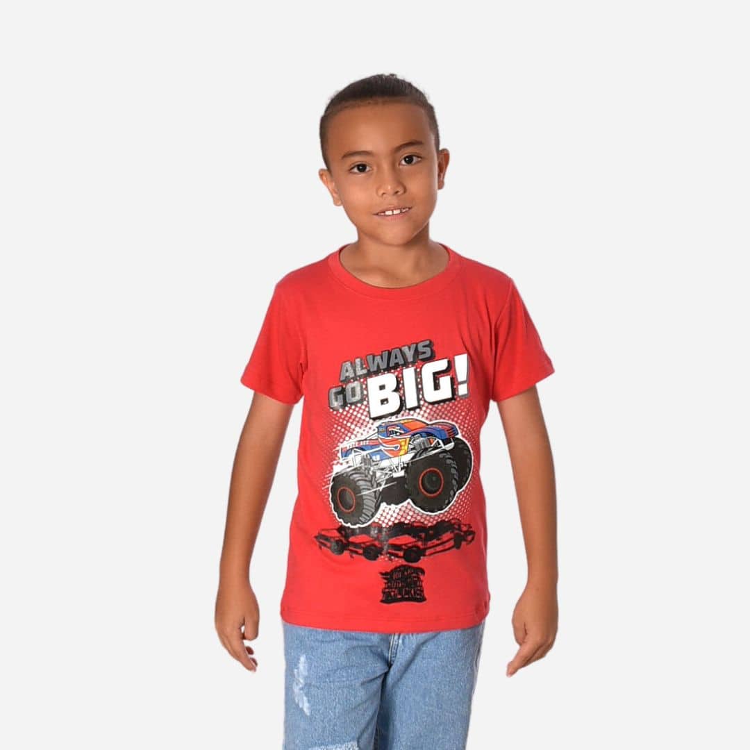 Camiseta de Niño Marca Hotwheels Ref. 33526
