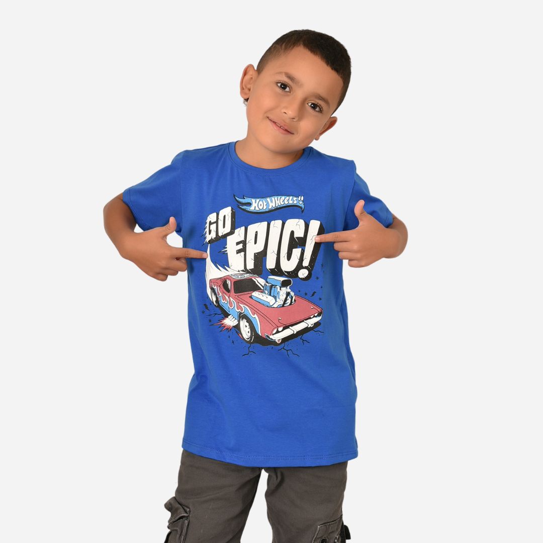 Camiseta Niño Hotwheels Ref. 33532