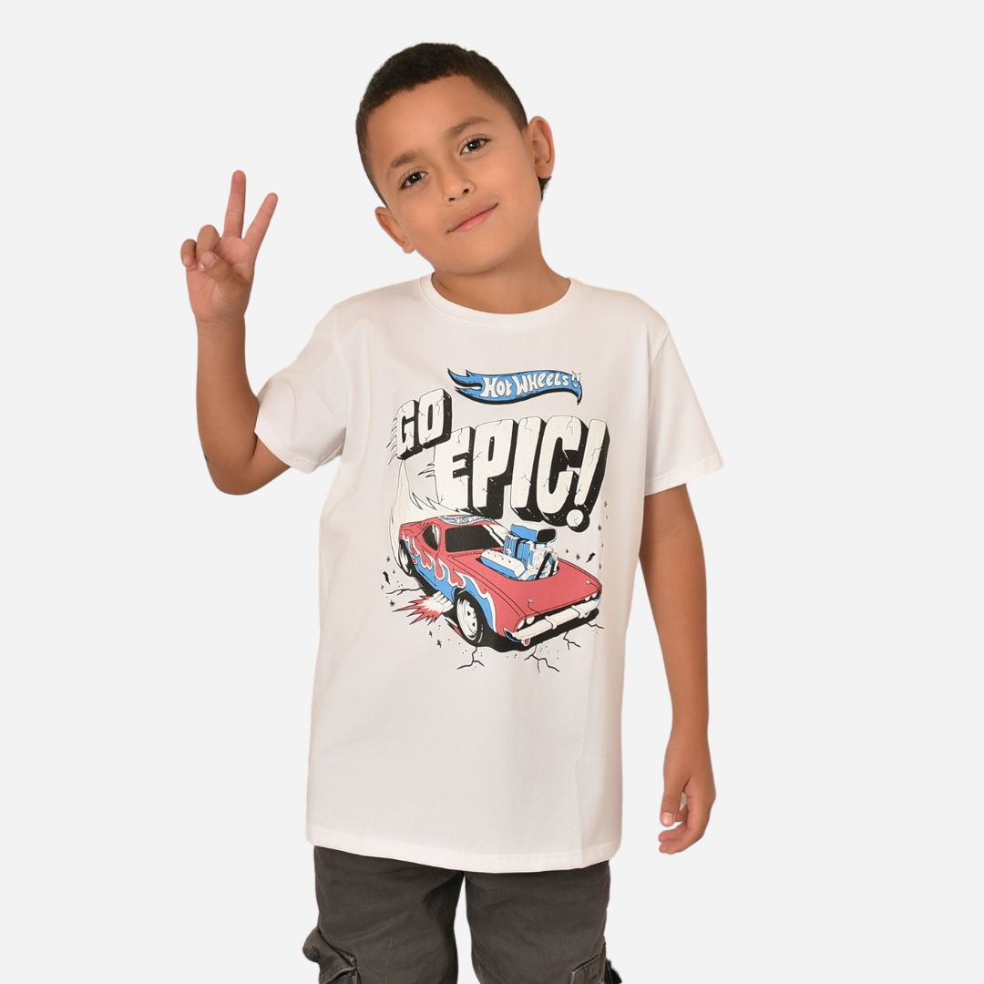 Camiseta Niño Hotwheels Ref. 33532