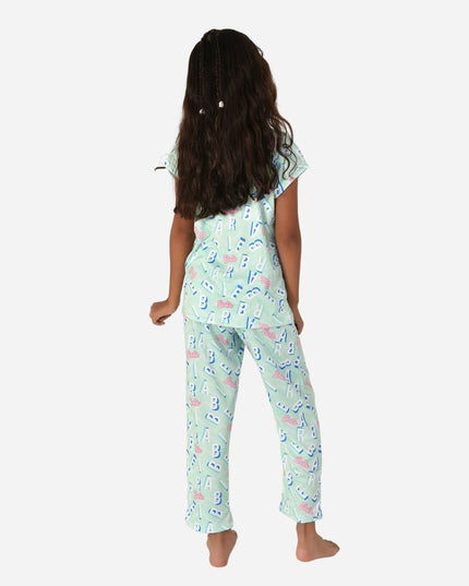 Pijama De Niña Blusa + Pantalon Barbie Ref. 34020