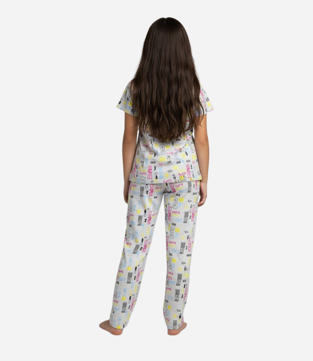 Pijama niña Barbie Camiseta + Pantalon Ref. 34022