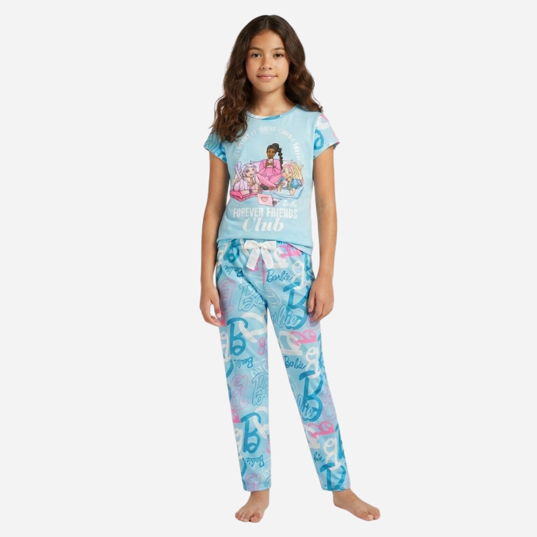 Pijama niña Barbie Camiseta + Pantalon Ref. 34024