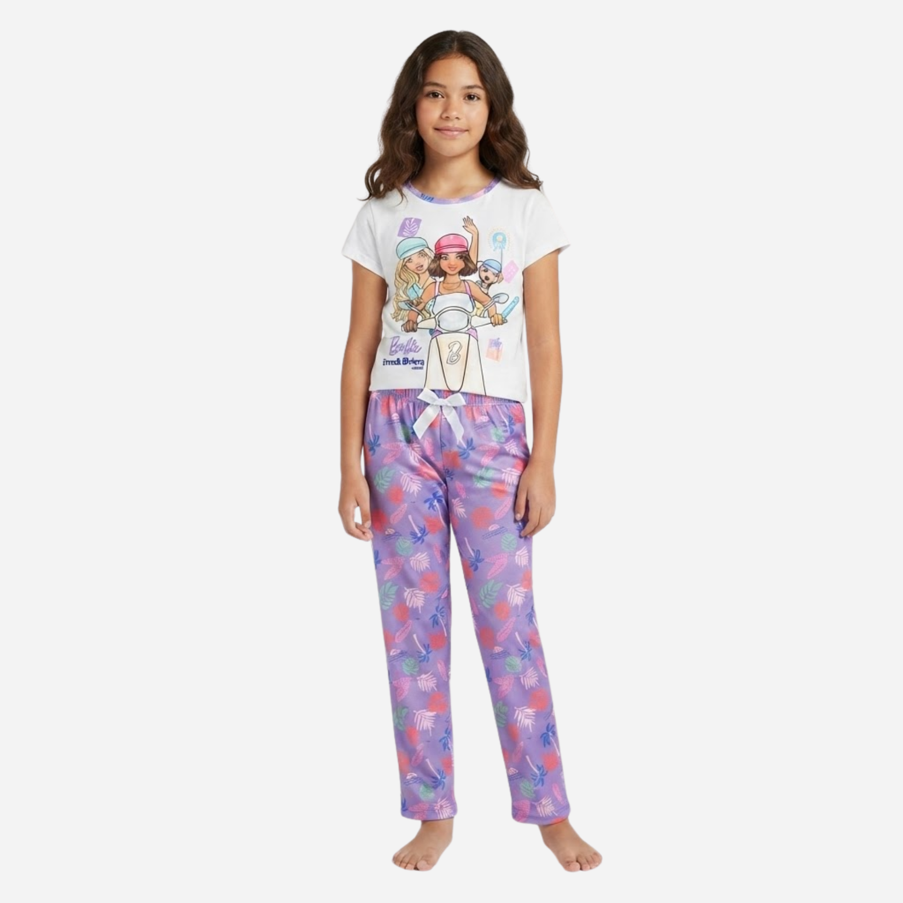 Pijama niña Barbie Camiseta + Pantalon Ref. 34025
