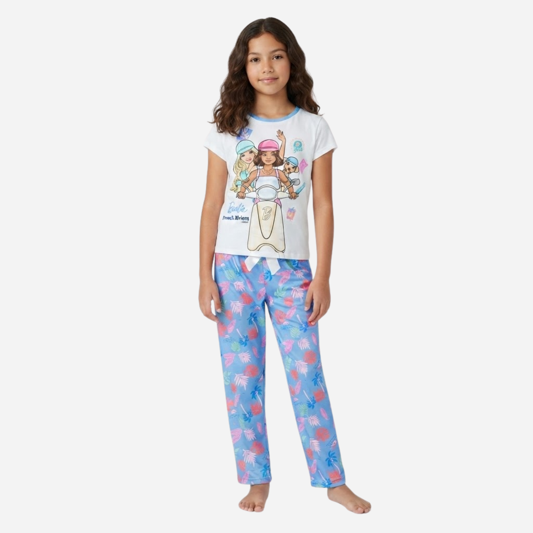 Pijama niña Barbie Camiseta + Pantalon Ref. 34025