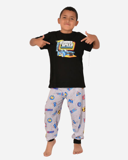 Pijama Niño HotWheels Camiseta + Pantalon Ref. 34300