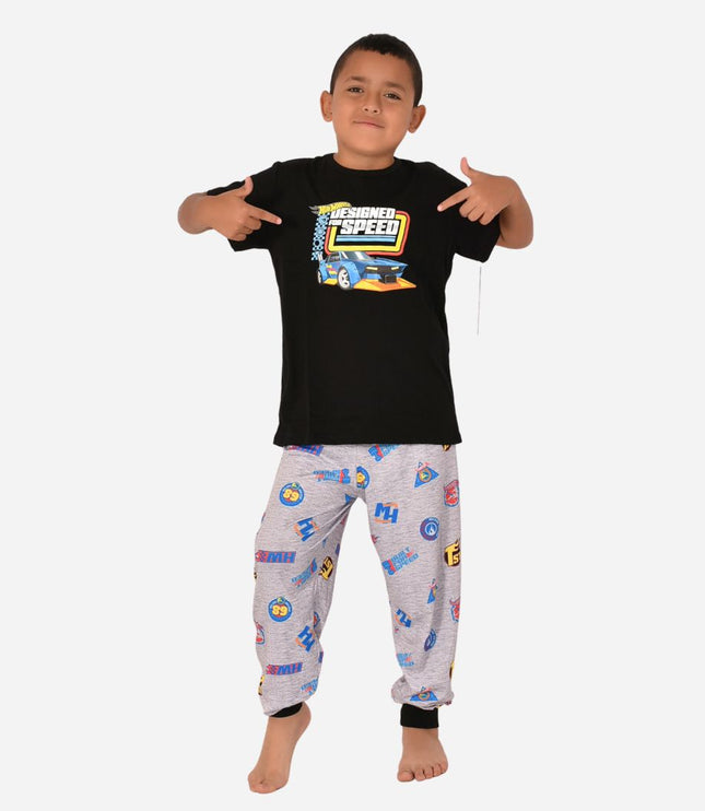 Pijama Niño HotWheels Camiseta + Pantalon Ref. 34300