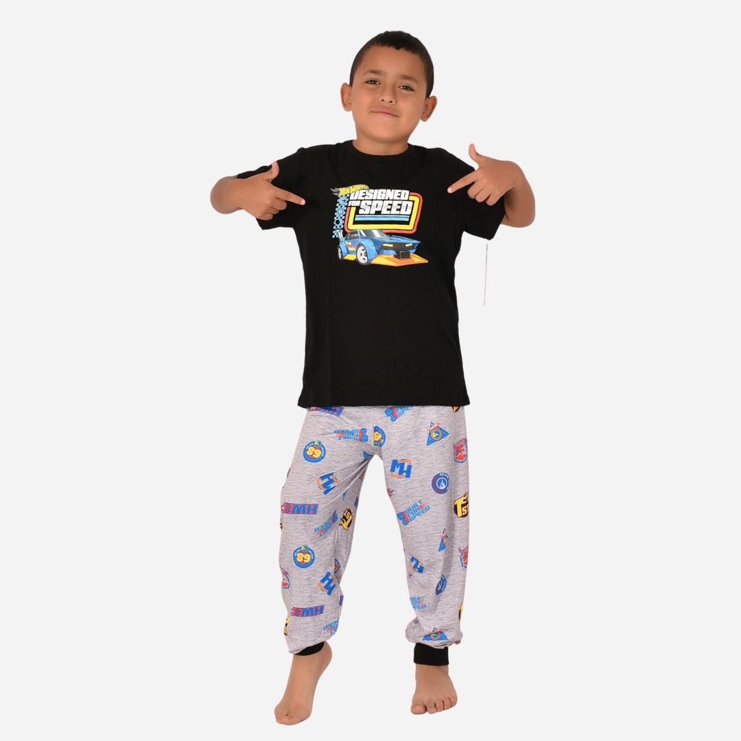 Pijama Niño HotWheels Camiseta + Pantalon Ref. 34300