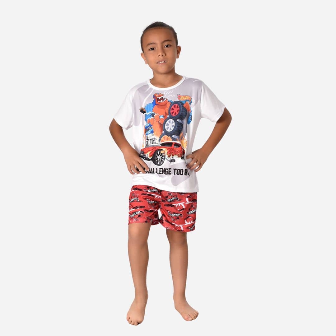 Pijama de Niño Marca Hotwheels Ref. 34516