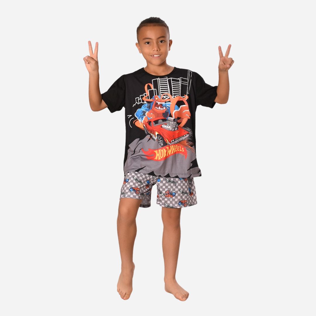 Pijama de niño Marca Hotwheels Ref. 34519