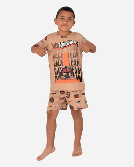 Pijama de niño Marca Hotwheels Ref. 34520