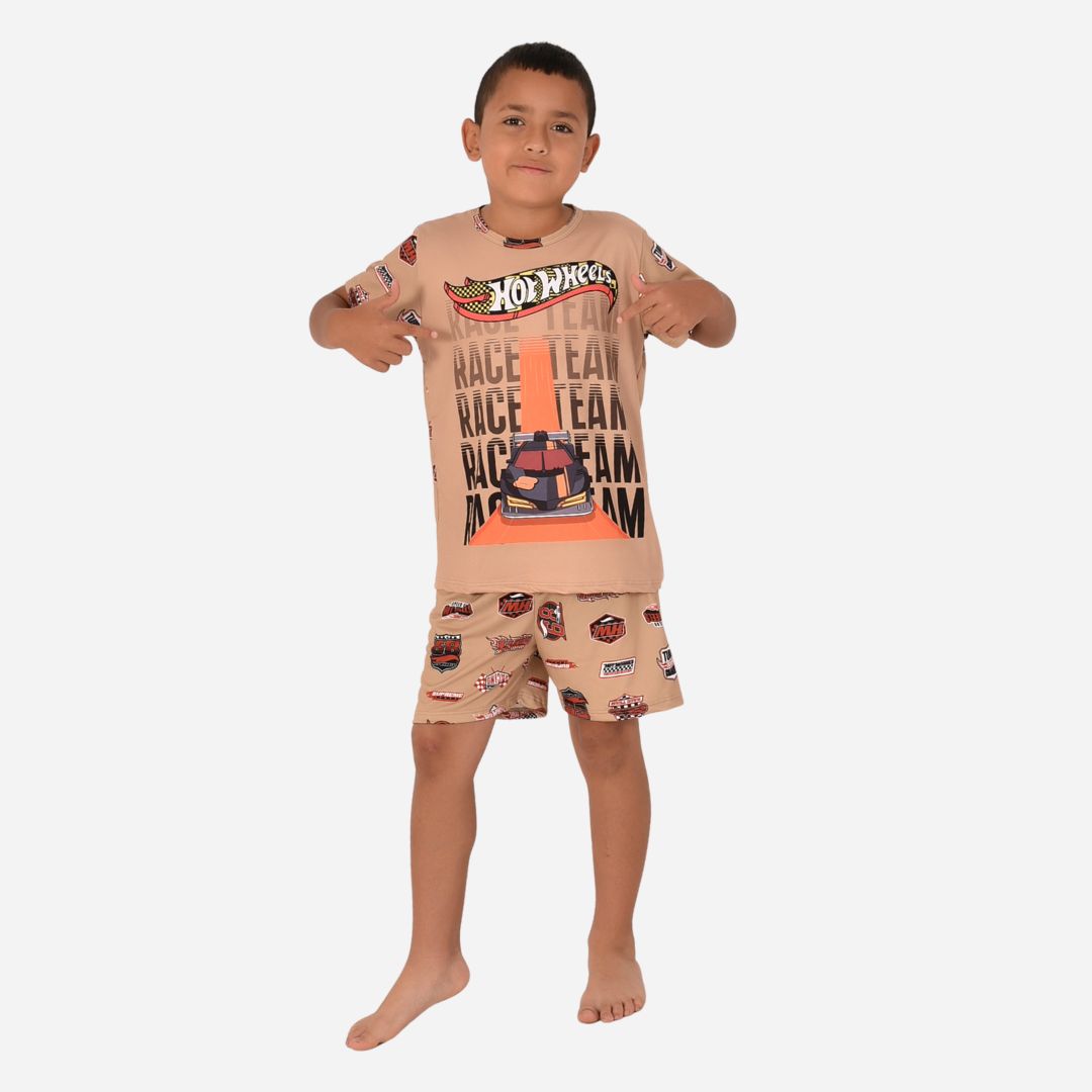 Pijama de niño Marca Hotwheels Ref. 34520