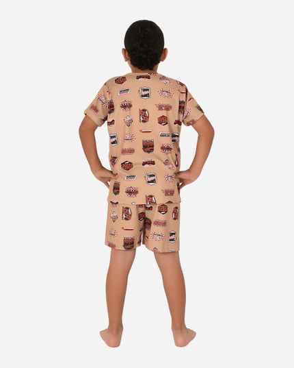 Pijama de niño Marca Hotwheels Ref. 34520