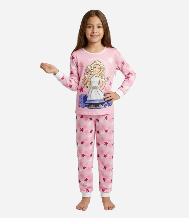 Pijama niña Barbie Buso + Pantalon Ref. 34806