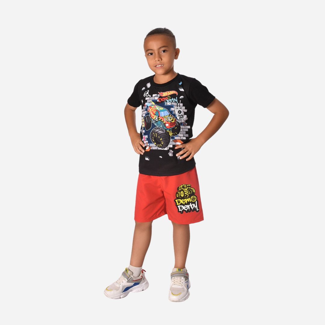 Conjunto de Niño Marca Hotwheels Ref. 35522
