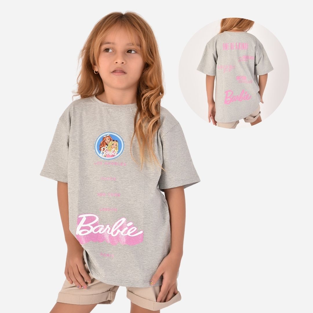 Camiseta Oversize Barbie Ref. 370400