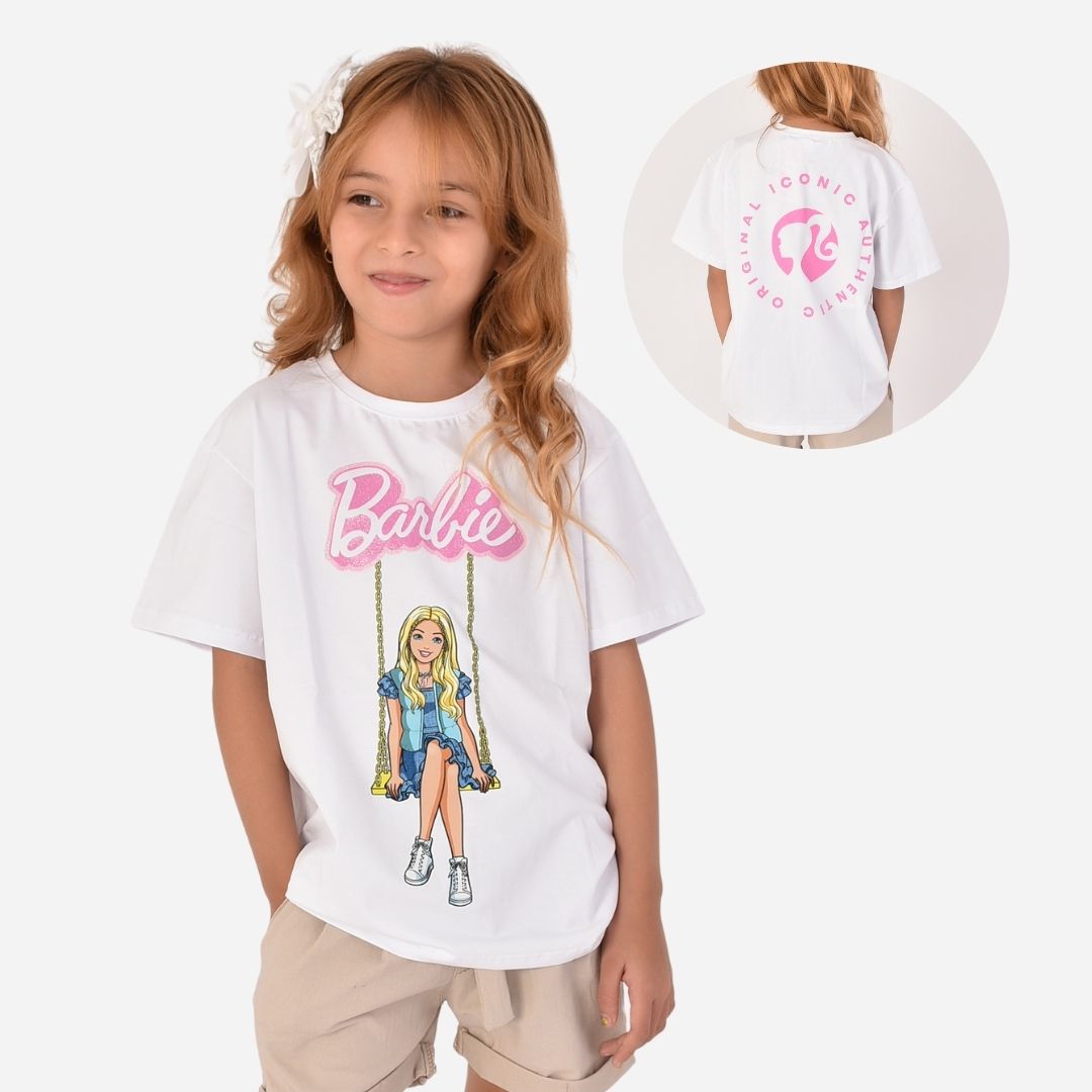 Camiseta Oversize Barbie Ref. 370401
