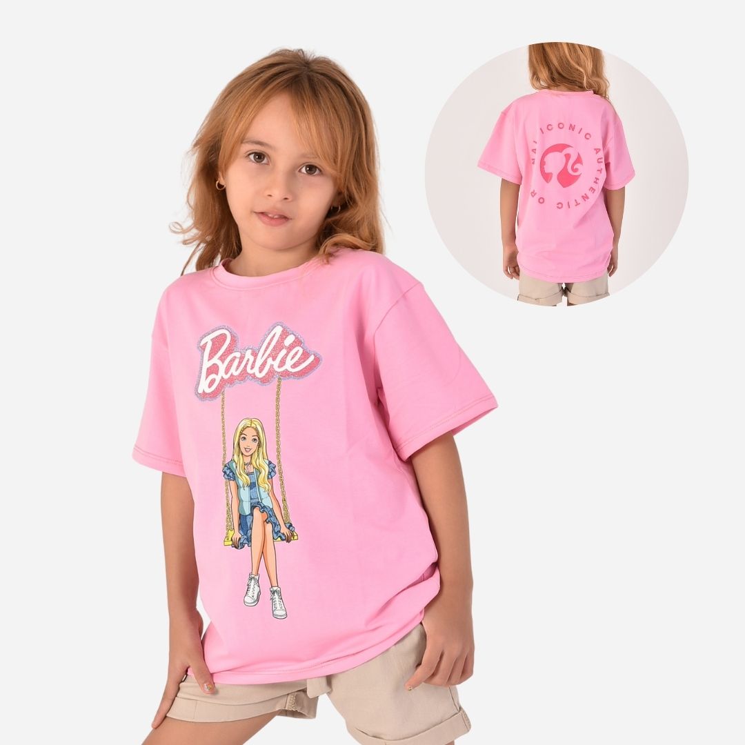 Camiseta Oversize Barbie Ref. 370401