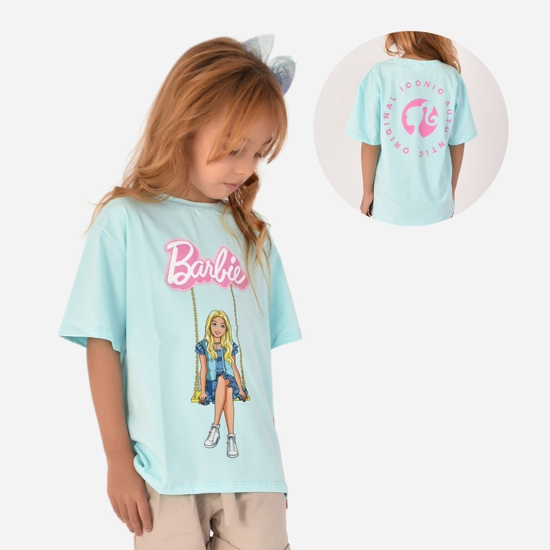 Camiseta Oversize Barbie Ref. 370401
