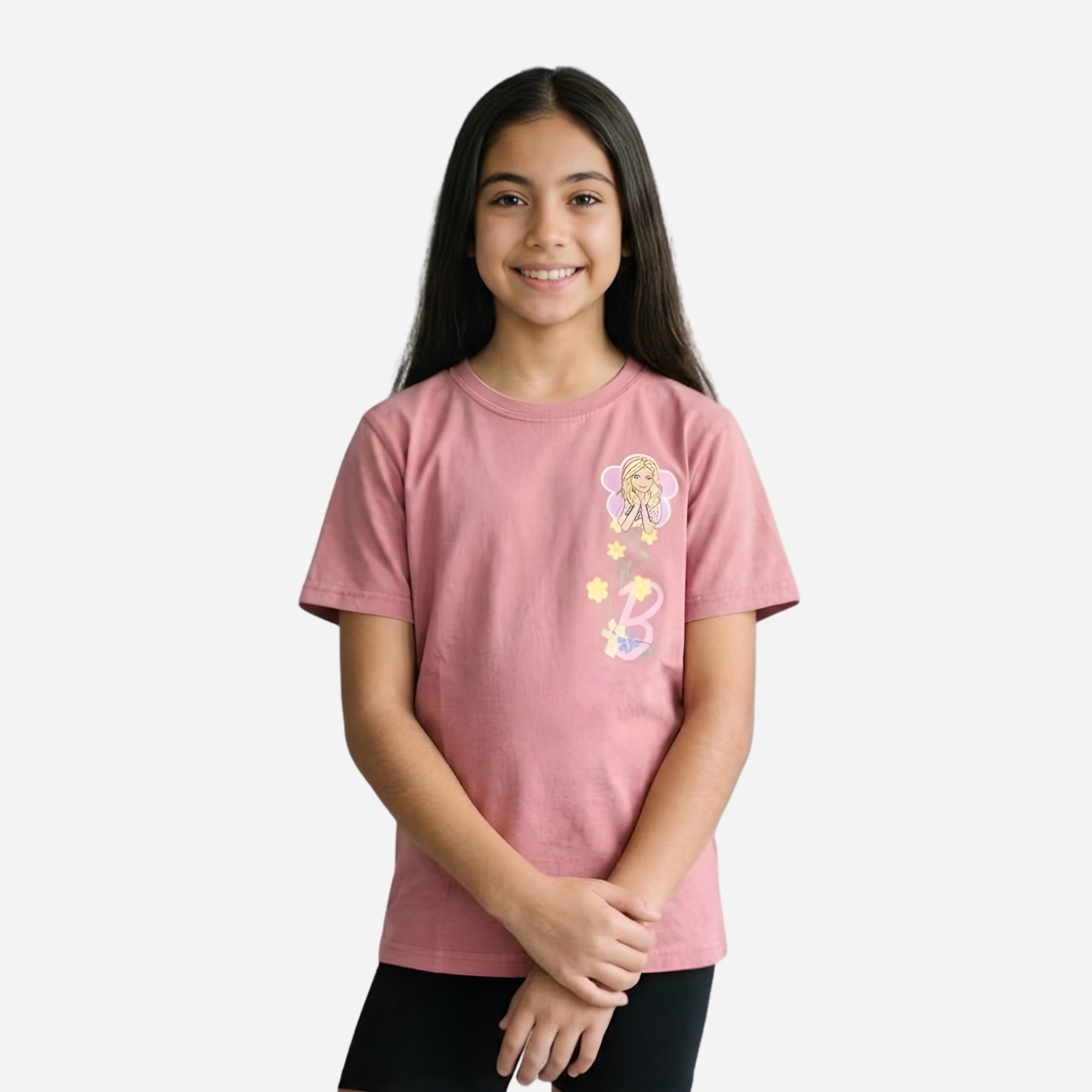 Camiseta de Niña Barbie Oversized Ref. 370403