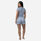 Pijama de Dama Blusa + Short Ref. 400041