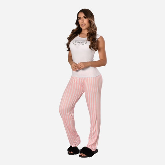 Pijama de Dama Blusa+Pantalón Ref. 405025