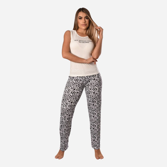 Pijama de Dama Blusa + Pantalon Ref. 405028