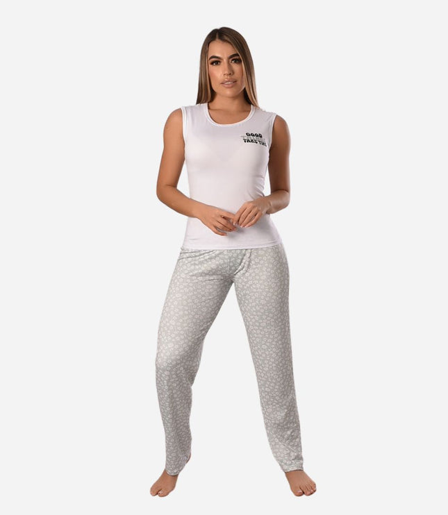 Pijama de Dama Blusa + Pantalon Ref. 405030