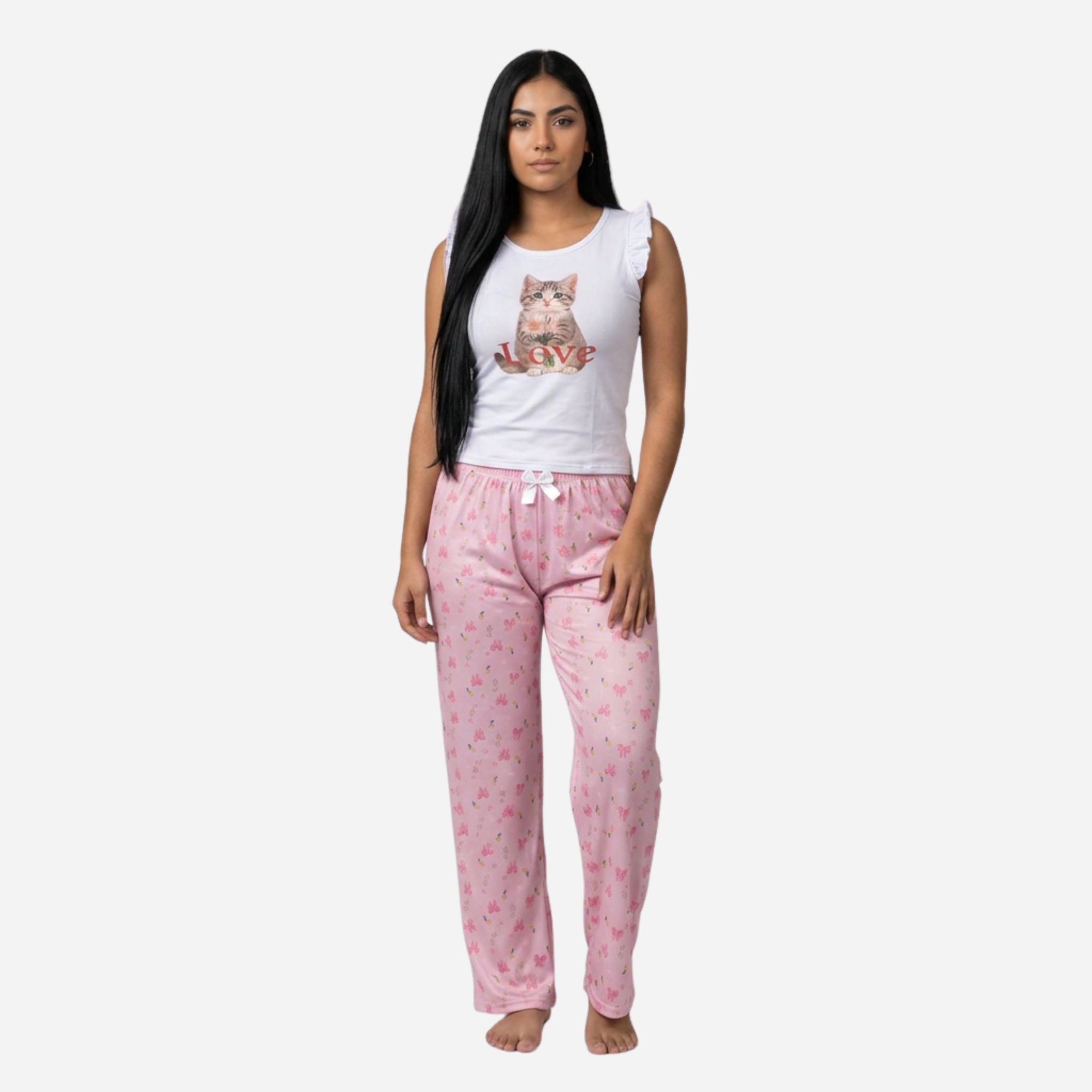 Pijama de Dama Blusa + Pantalon Ref. 405045