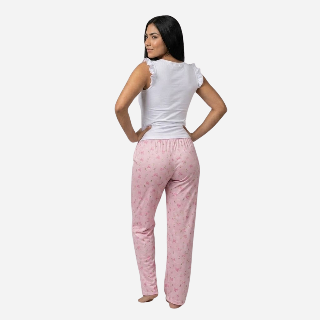 Pijama de Dama Blusa + Pantalon Ref. 405045