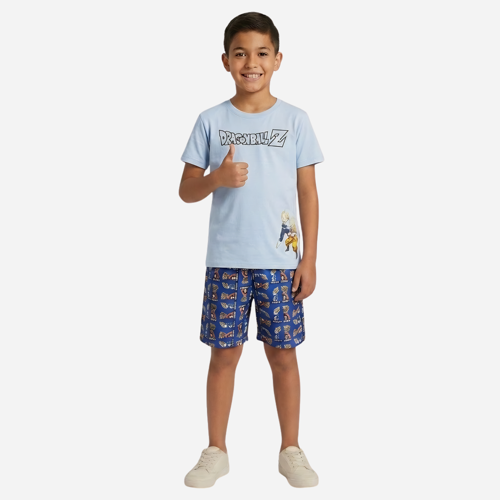 Conjunto De Niño Dragon Ball Z Camiseta + Pantaloneta Ref. 41117