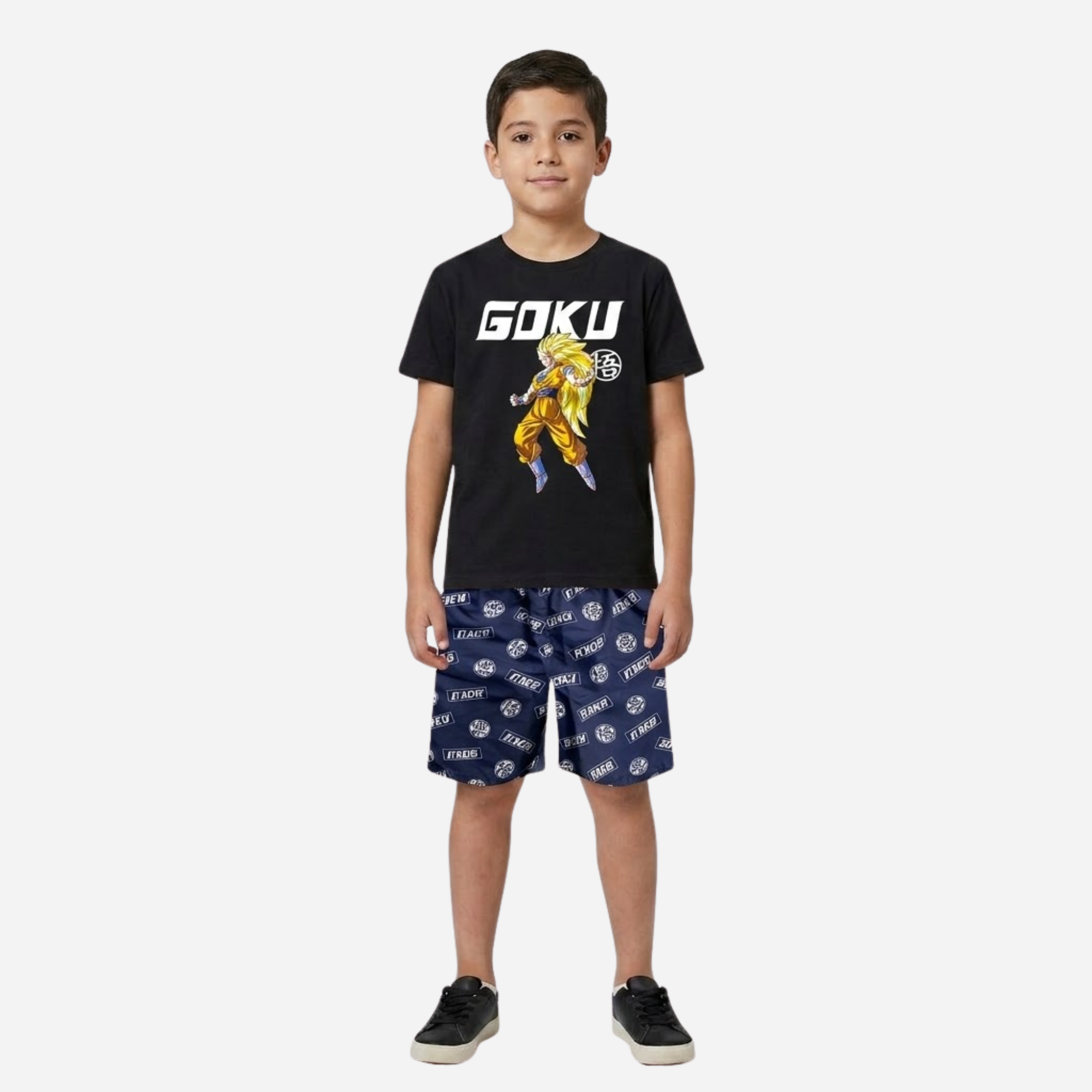 Conjunto De Niño Dragon Ball Z Camiseta + Pantaloneta Ref. 41119