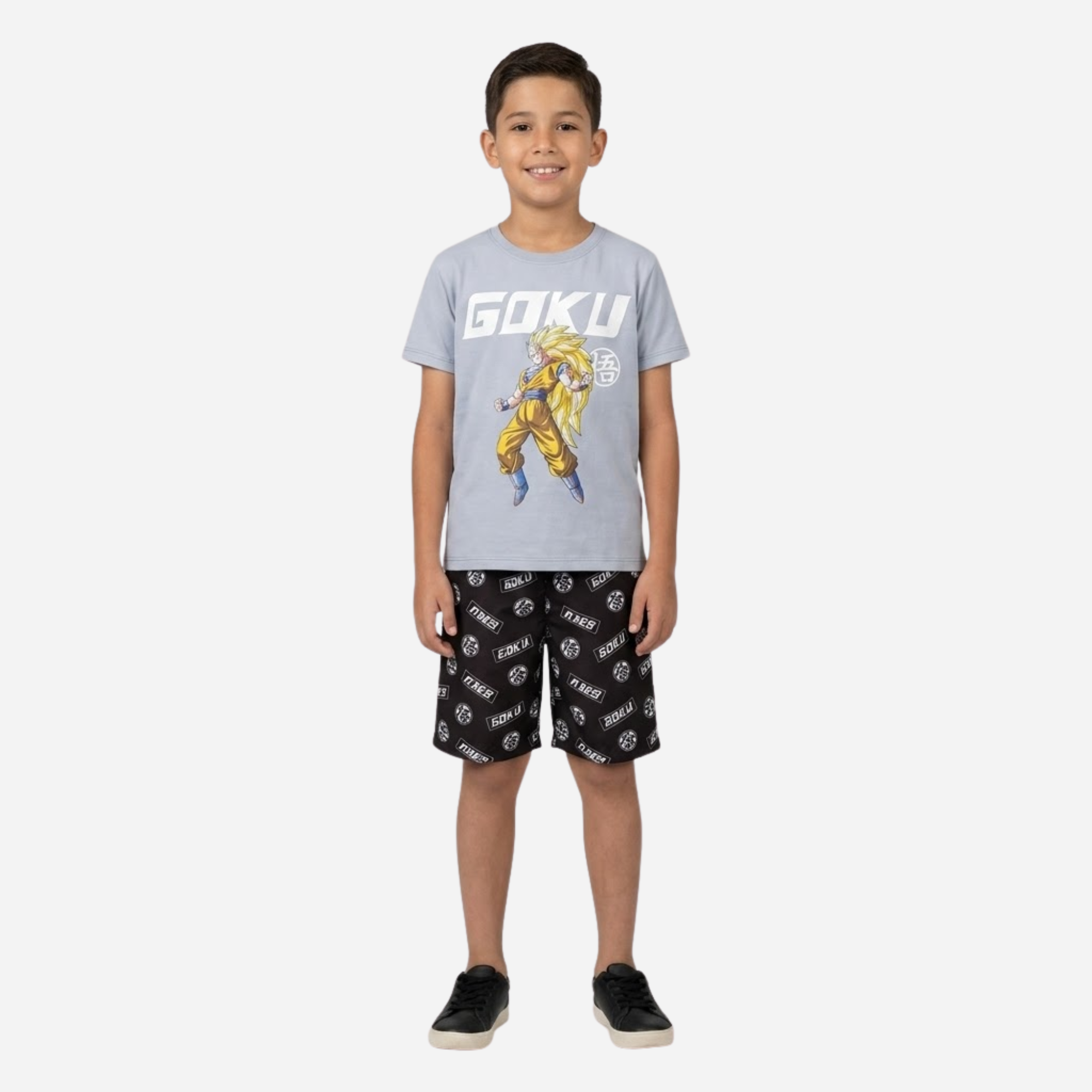 Conjunto De Niño Dragon Ball Z Camiseta + Pantaloneta Ref. 41119