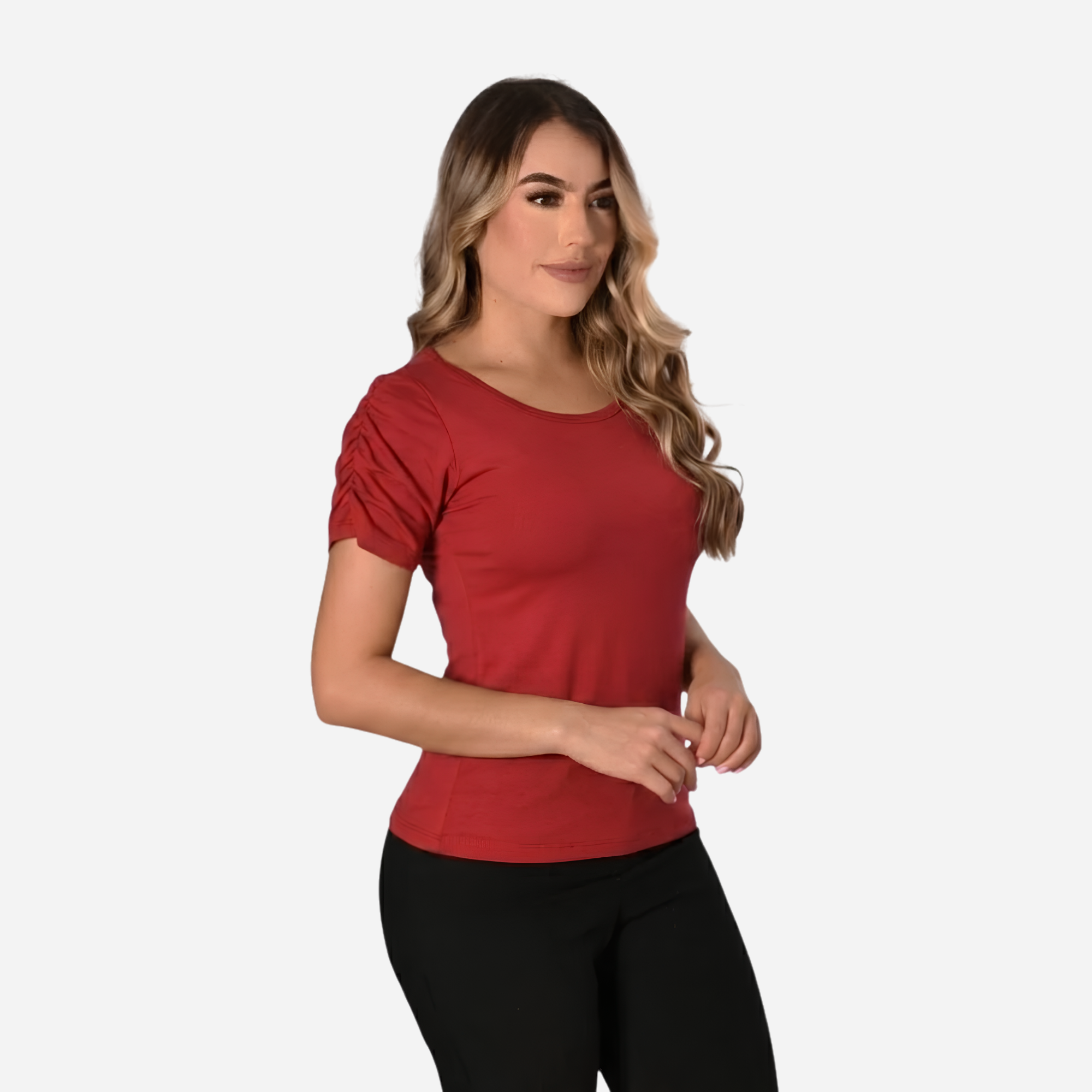 Blusa Básica de Dama Ref. 60063