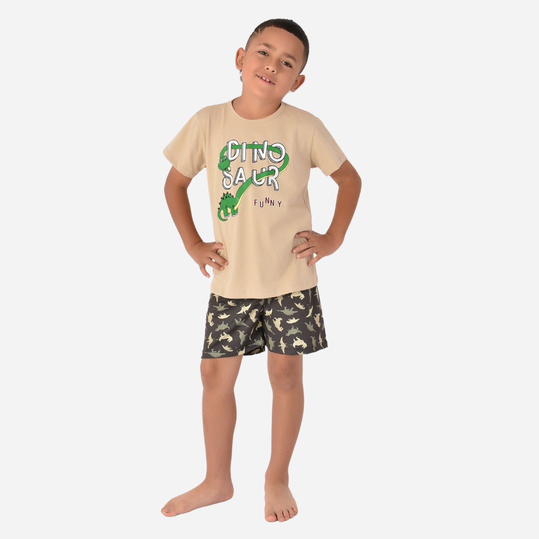 Pijama Niño Camiseta + Pantaloneta Ref. 43502-014