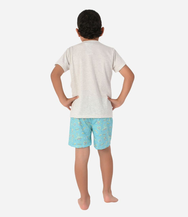 Pijama Niño Camiseta + Pantaloneta Ref. 43502-015