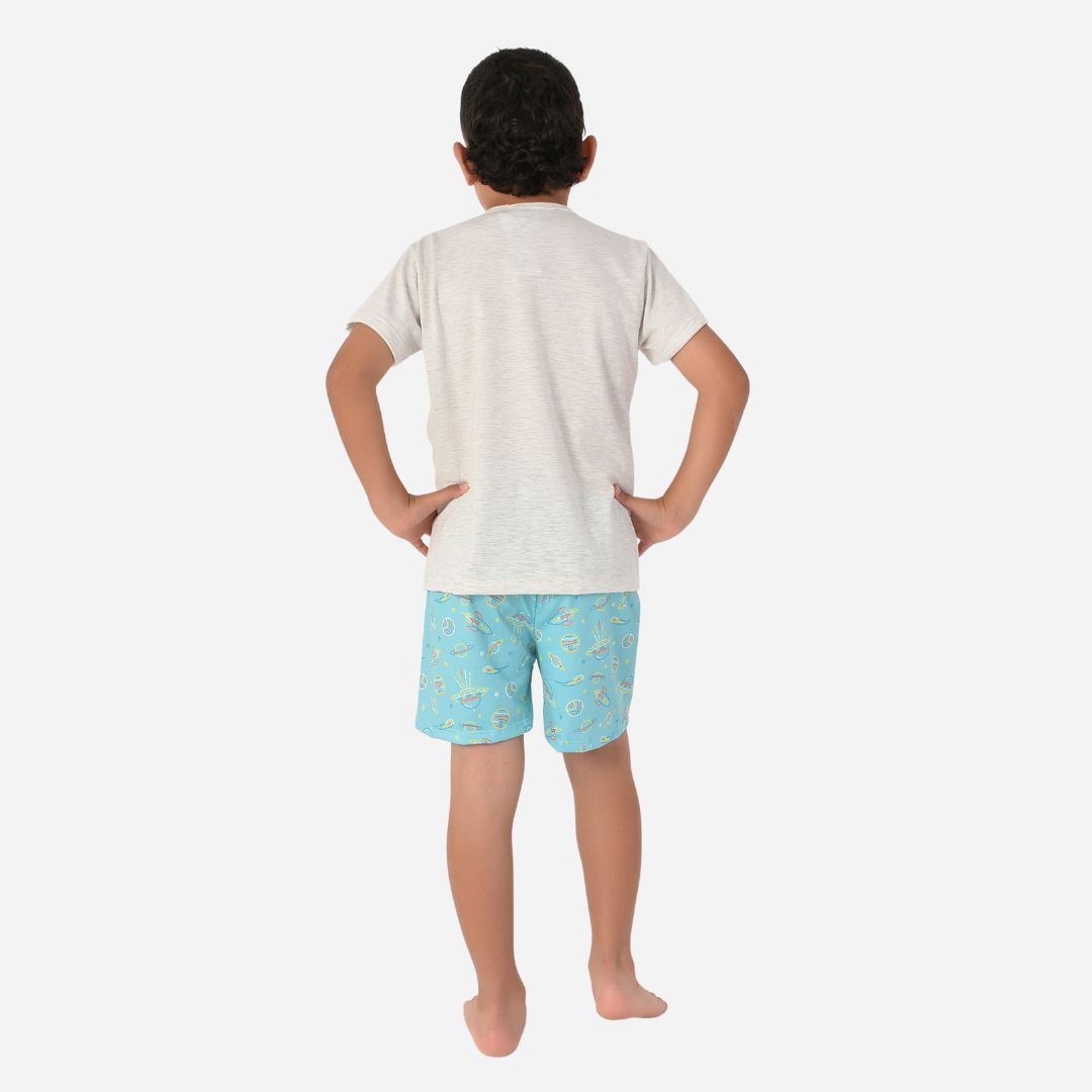 Pijama Niño Camiseta + Pantaloneta Ref. 43502-015