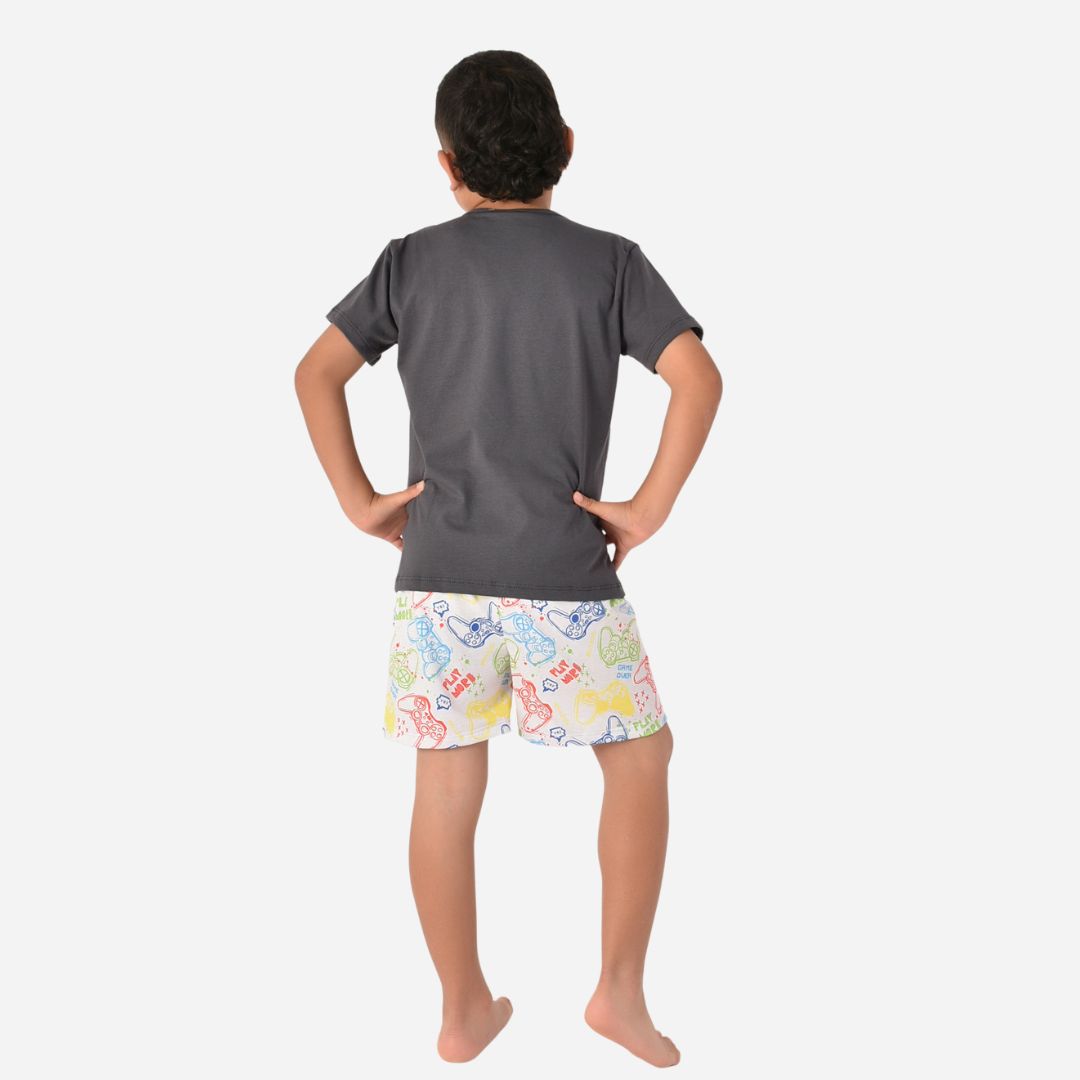 Pijama Niño Camiseta + Pantaloneta Ref. 43502-016