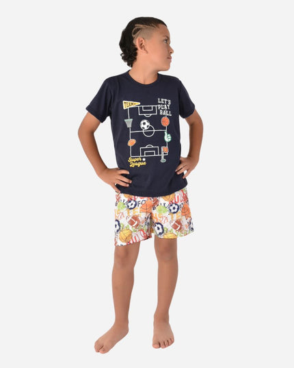 Pijama de Niño Camiseta + Short Ref. 43502-017
