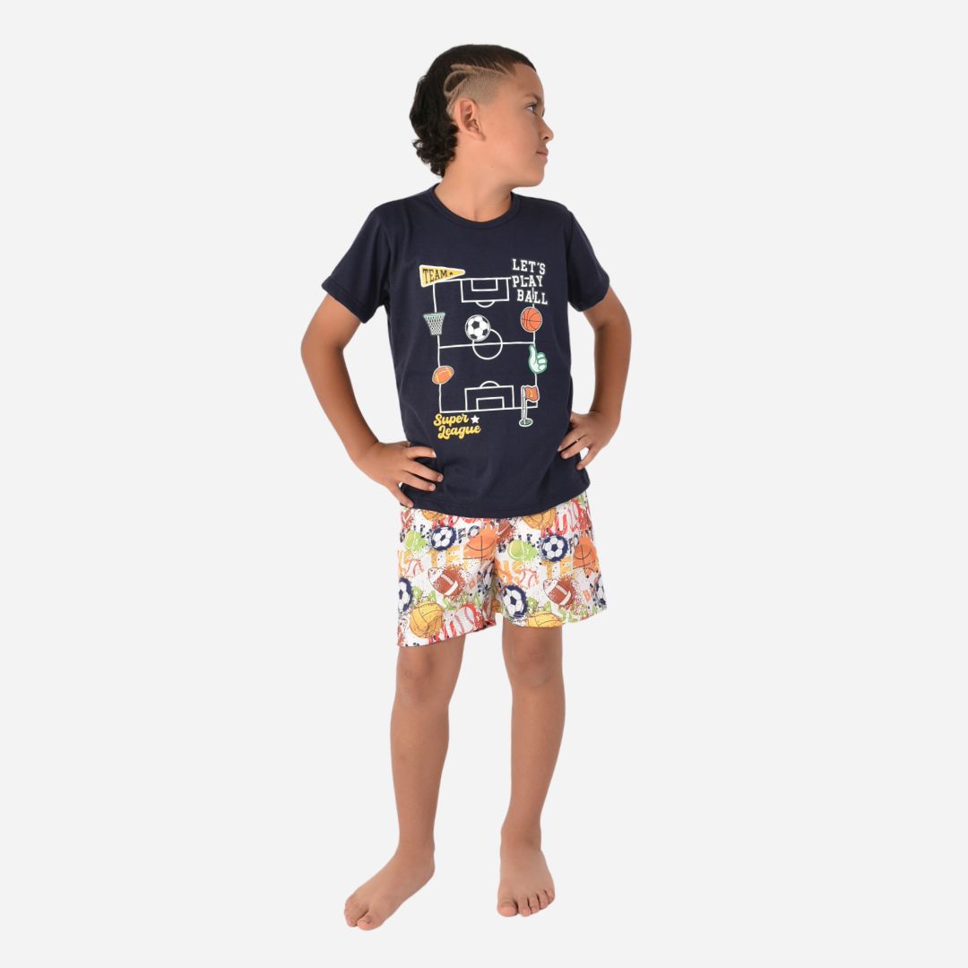 Pijama de Niño Camiseta + Short Ref. 43502-017
