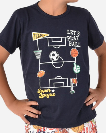 Pijama de Niño Camiseta + Short Ref. 43502-017