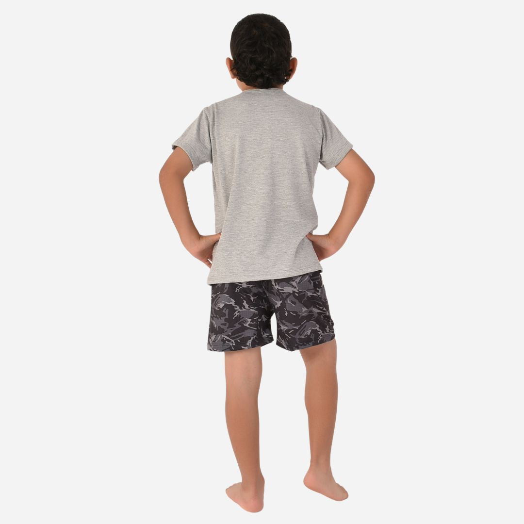 Pijama Niño Camiseta + Pantaloneta Ref. 43502-018