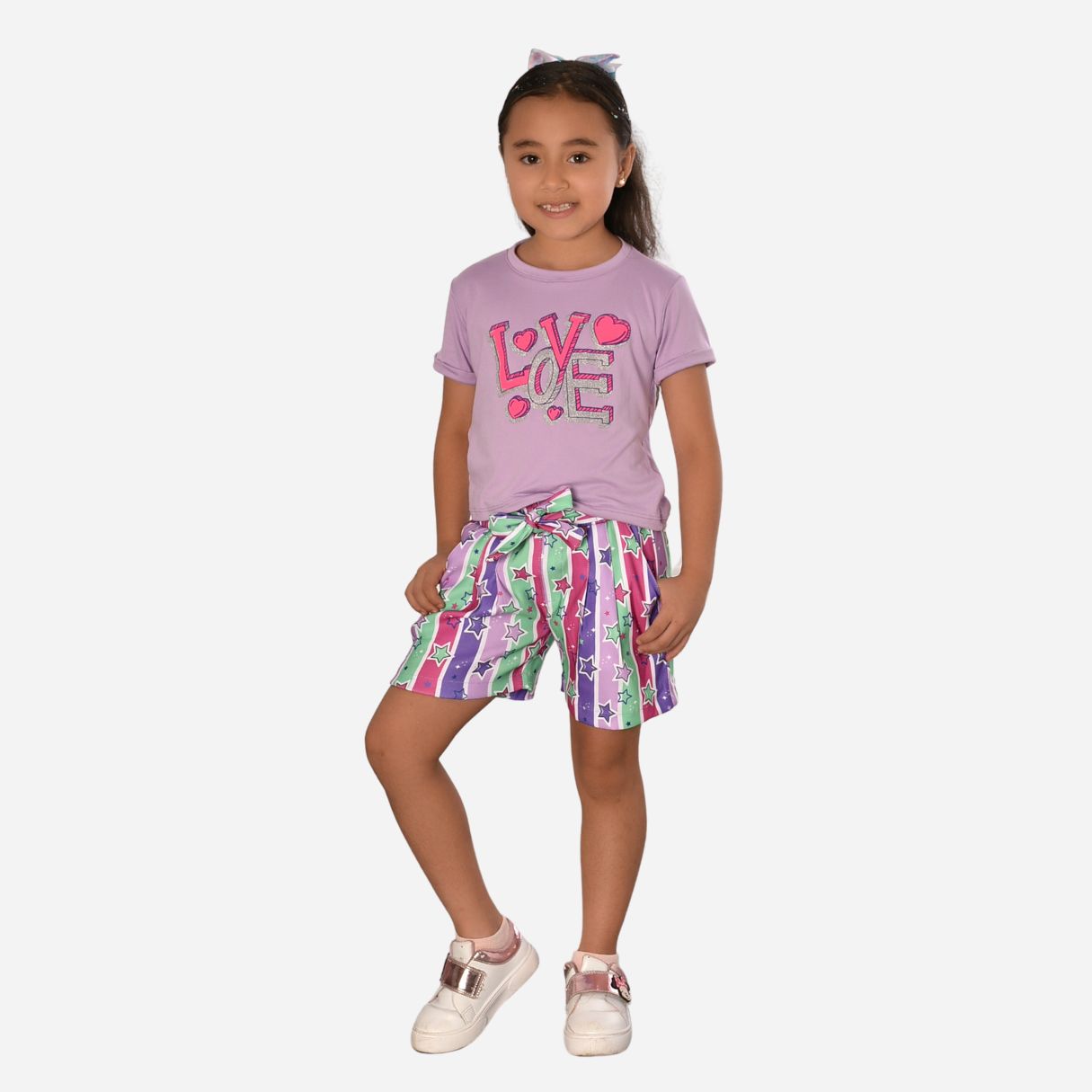 Conjunto Niña Blusa + Short Ref. 44001-006-1